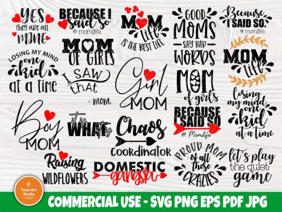 Download Mom Quotes SVG Bundle, Mom Life Svg - Premium Resources