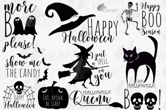 Download Halloween Bundle Quotes and Sayings - Premium Resources